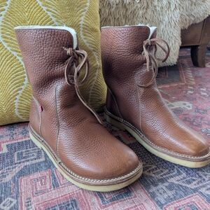 Duckfeet Arhus Wool-lined Leather Boots